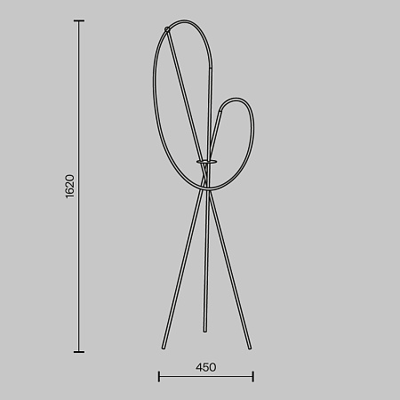 Торшер Maytoni Crochet MOD369FL-L36BS3K Торшер Maytoni Crochet MOD369FL-L36BS3K