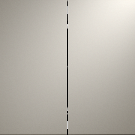 Выключатель с самовозвратом встраиваемый VOLTUM S70 двухклавишный (кашемир) VLS020603