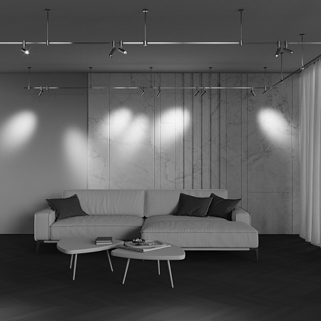 Трековый магнитный светодиодный светильник Maytoni Flarity Focus Led TR144-1-12W4K-W-BS