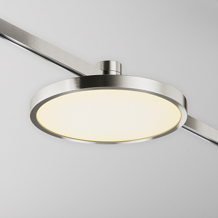 Трековый магнитный светодиодный светильник Maytoni Flarity Plato TR153-1-10W3K-PT Трековый магнитный светодиодный светильник Maytoni Flarity Plato TR153-1-10W3K-PT