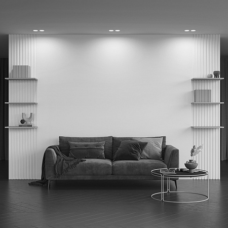 Встраиваемый светильник Maytoni Gyps Modern DL002-1-02-W