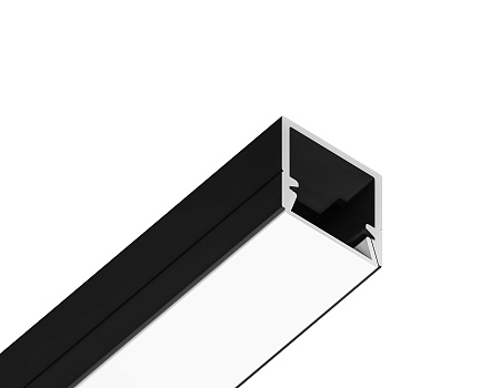 Профиль алюминиевый накладной 10*10 Illumination GP1650BK Профиль алюминиевый накладной 10*10 Illumination GP1650BK