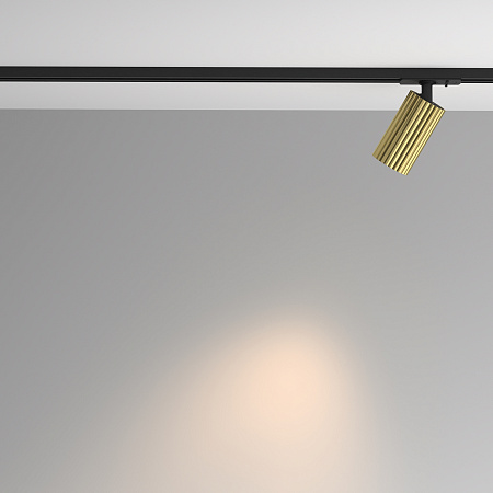 Трековый однофазный светильник Maytoni UNITY Calipso TR218-1-GU10-BS