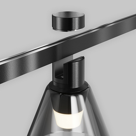 Трековый магнитный светодиодный светильник  Maytoni Flarity Bianca TR147-1-3W3K-B