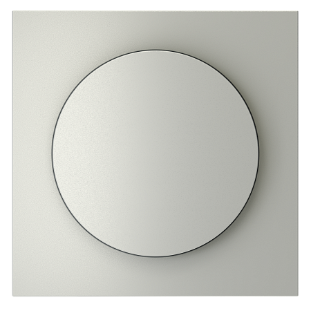 Накладка для светорегулятора поворотно-нажимного Voltum S70 (сталь) VLS002005