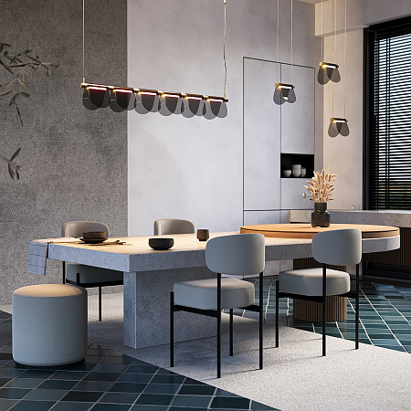 Светильник подвесной светодиодный Maytoni Fluffy MOD319PL-L30B3K