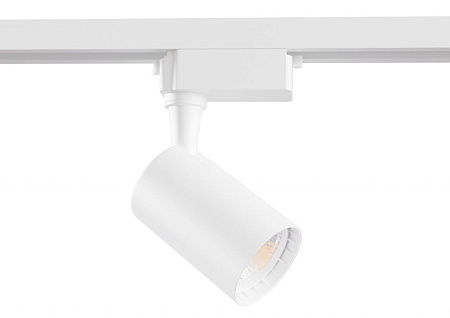 Трековый светильник для однофазного шинопровода Maytoni Unity Track Vuoro TR003-1-6W3K-W