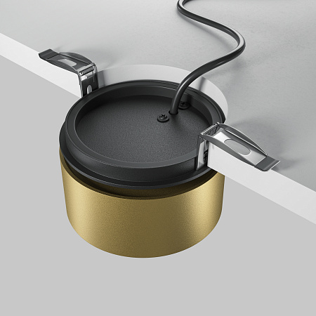 Светильник встраиваемый светодиодный Maytoni Onda DL024-12W3K-BMG