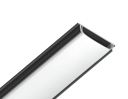 Накладной гибкий профиль для светодиодной ленты ILLUMINATION GP1600BK
