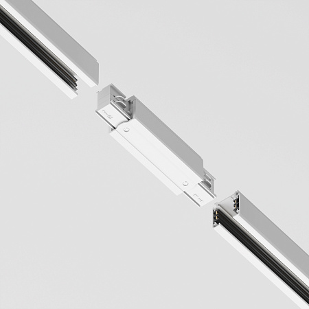 Коннектор прямой для 3-фазного шинопровода Maytoni Trinity Accessorises TRA005C-31W