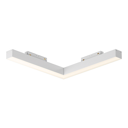 Трековый магнитный светильник Maytoni Basis Gravity TR078-2-24W3K-W Трековый магнитный светильник Maytoni Basis Gravity TR078-2-24W3K-W