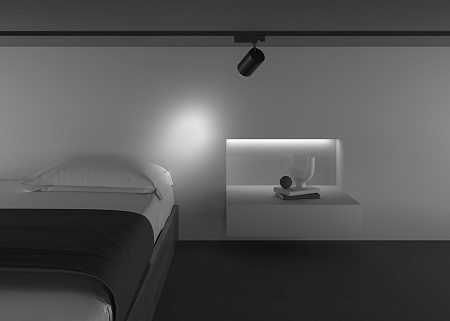 Трековый трехфазный светодиодный светильник Maytoni Trinity Vuoro TR029-3-20W3K-S-B