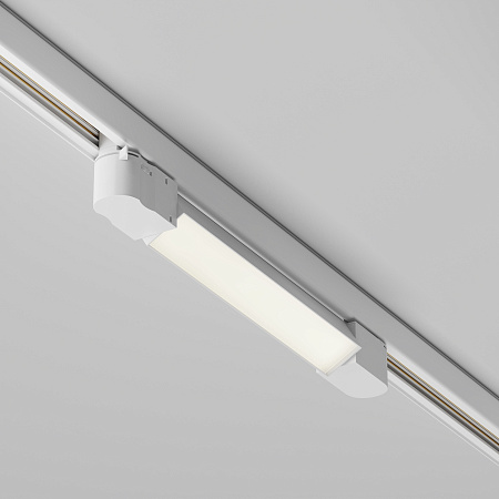 Трековый трехфазный светодиодный светильник Maytoni Trinity Basis TR196-3-10W4K-W Трековый трехфазный светодиодный светильник Maytoni Trinity Basis TR196-3-10W4K-W