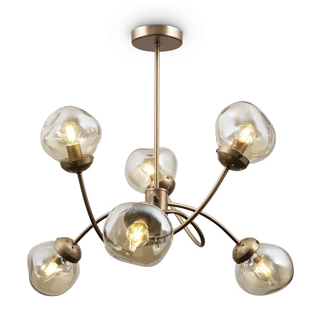 Люстра на штанге Freya Volani FR8017PL-06MG Люстра на штанге Freya Volani FR8017PL-06MG