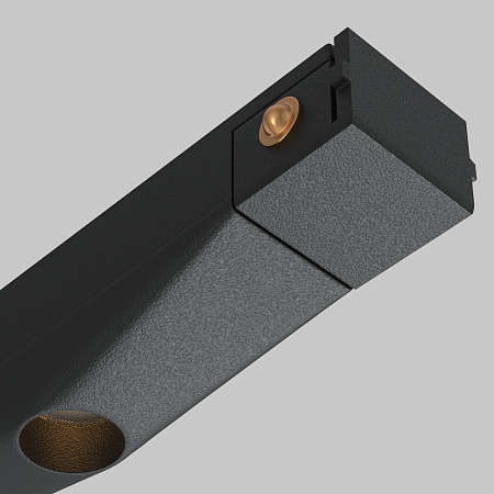 Трековый магнитный светодиодный светильник Maytoni Basity Spiky TR175-1-24WTW-M-B