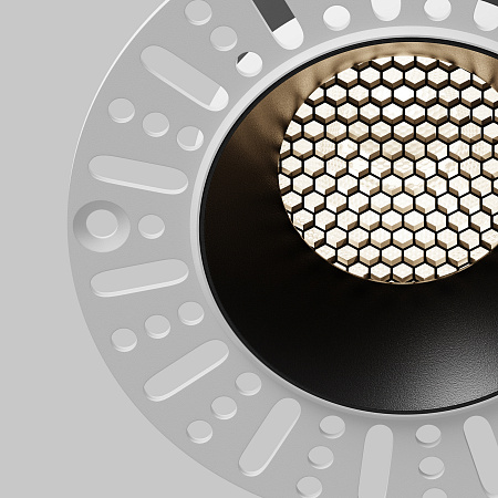 Светильник встраиваемый светодиодный Maytoni Dip DL121-15W-4K-TRS-B