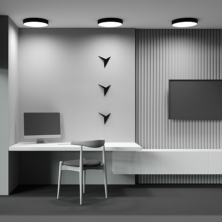 Светильник потолочный светодиодный Maytoni Zon C032CL-45W2.7K-RD-B