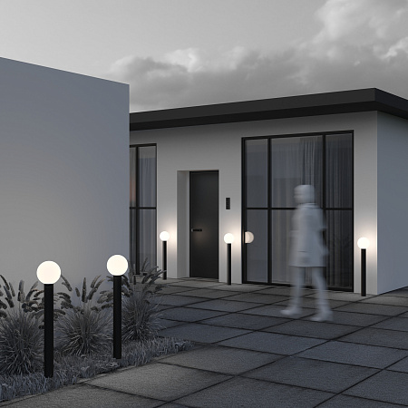 Уличный архитектурный светильник Maytoni Bold O598FL-01B