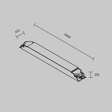 Блок питания DALI 200Вт 24В IP20 Maytoni Lighting control 725009 Блок питания DALI 200Вт 24В IP20 Maytoni Lighting control 725009