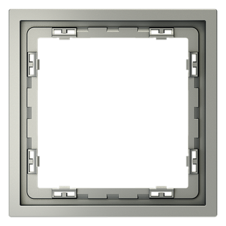 Рамка пластиковая VOLTUM S70 на 1 пост, (сталь) VLS100105