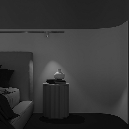 Трековый магнитный светодиодный светильник Maytoni Radity Focus LED TR103-1-12W4K-M-W