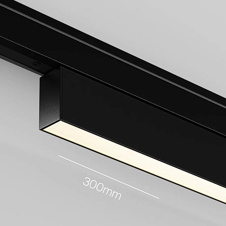 Трековый магнитный светодиодный светильник Maytoni Levity Basis TR192-1-8W3K-B