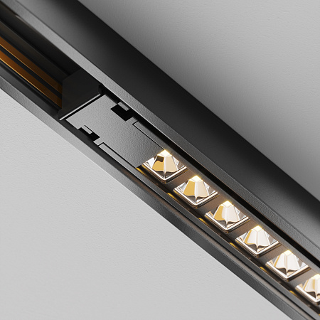 Трековый магнитный светодиодный светильник Maytoni Exility X Points TR241-4-12WTW-DSZ-B Трековый магнитный светодиодный светильник Maytoni Exility X Points TR241-4-12WTW-DSZ-B