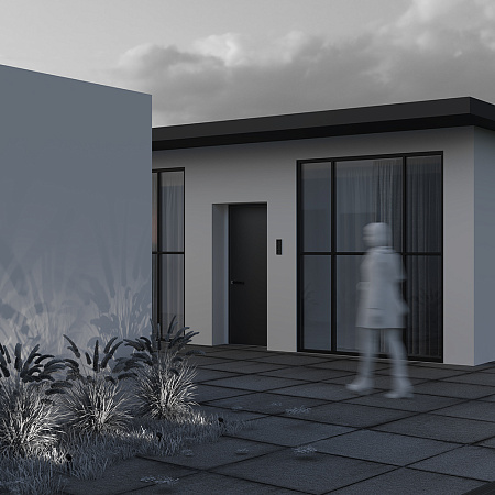 Уличный грунтовый светодиодный светильник Maytoni Clyde O493FL-L3GF3K