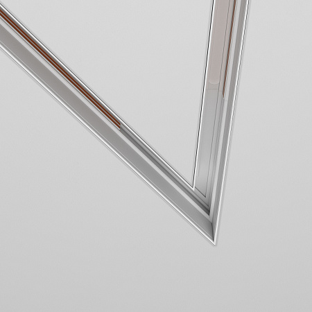 Угол для соединения 45° встраиваемого магнитного шинопровода Maytoni Exility TRA034CLS-42W