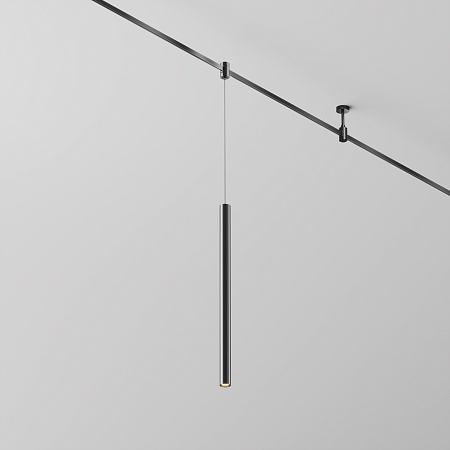 Трековый магнитный светодиодный светильник Maytoni Flarity Focus Led TR156-1-5W3K-B Трековый магнитный светодиодный светильник Maytoni Flarity Focus Led TR156-1-5W3K-B