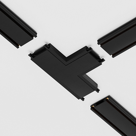 Коннектор питания T-образный Maytoni Radity TRA084CT-11B Коннектор питания T-образный Maytoni Radity TRA084CT-11B