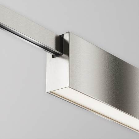 Трековый магнитный светодиодный светильник Maytoni Flarity Basis TR151-1-18W4K-PT Трековый магнитный светодиодный светильник Maytoni Flarity Basis TR151-1-18W4K-PT