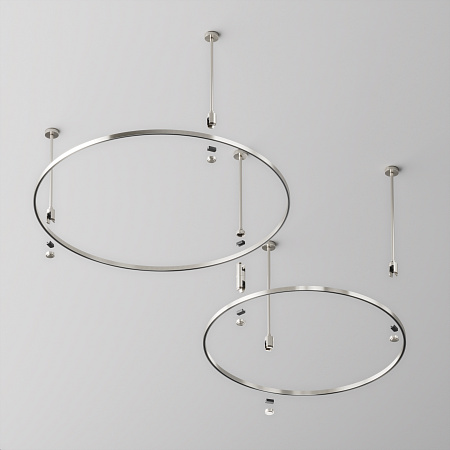 Шинопровод магнитный накладной/подвесной Maytoni Flarity TRX154-R-D800-PT