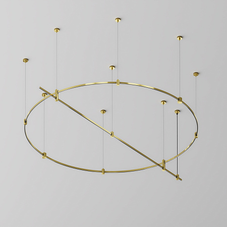 Шинопровод однофазный накладной/подвесной Maytoni Flarity TRX154-2SR-D1500-BS