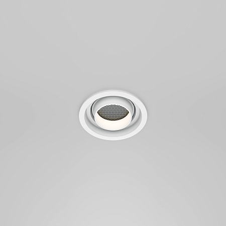 Светильник встраиваемый Maytoni Atom DL113-GU10-01-RD-W