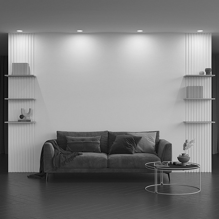 Светильник встраиваемый Maytoni Gyps Modern DL002-1-01-W