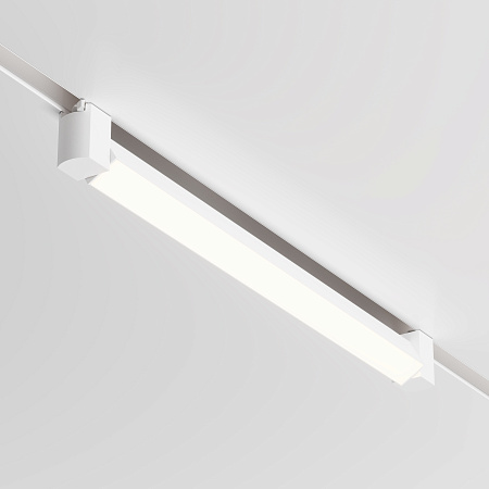 Трековый однофазный светодиодный светильник Maytoni Unity Basis Rot TR104-1-20W3K-W