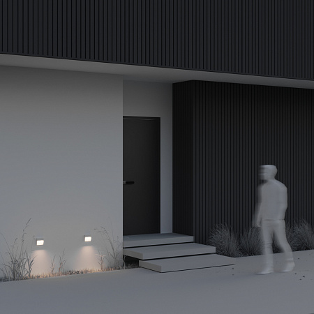 Уличный архитектурный светодиодный светильник Maytoni Mane O047SL-L3W3K