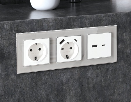 Рамка 4-постовая Ambrella Volt ALFA Platos AF330404