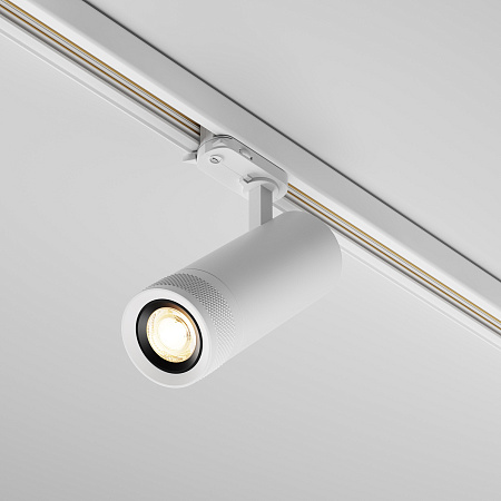 Трековый трехфазный светодиодный светильник Maytoni Trinity Focus Zoom TR198-3-20W2.7K-Z-W