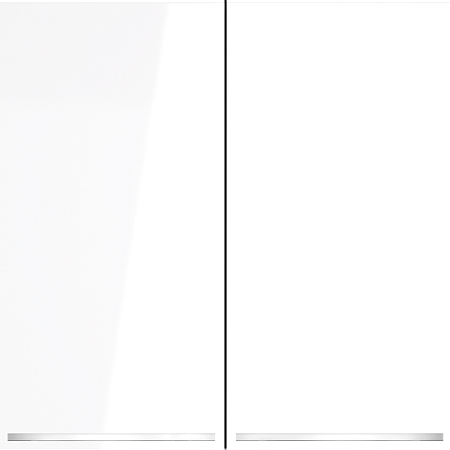 Проходной переключатель встраиваемый VOLTUM S70 двухклавишный с подсветкой (белый глянцевый) VLS020401