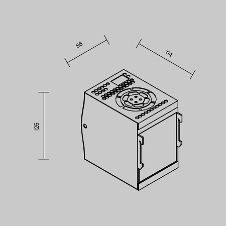 Блок питания 480W 48V Maytoni Led Strip 831002