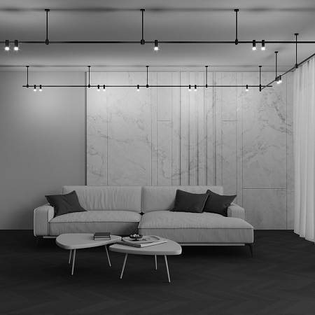 Трековый магнитный светодиодный светильник  Maytoni Flarity Skim TR145-1-3W3K-W-B