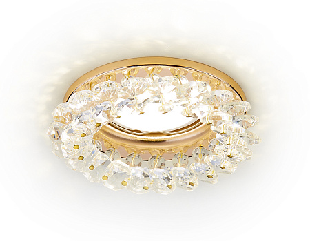 Встраиваемый светильник Crystal Spot K206 CL/G