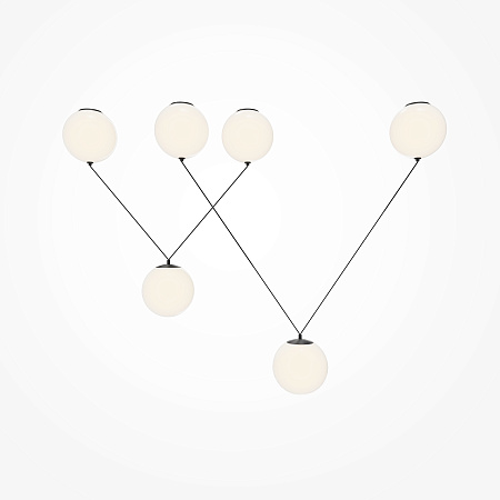 Светильник подвесной светодиодный Maytoni Twins MOD427PL-L30B3K