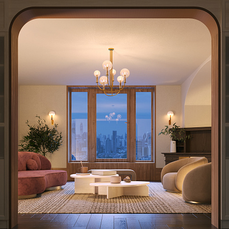 Люстра на штанге Maytoni Status MOD333PL-06BS1 Люстра на штанге Maytoni Status MOD333PL-06BS1