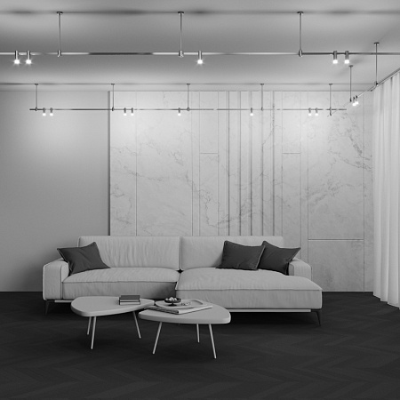 Трековый магнитный светодиодный светильник  Maytoni Flarity Skim TR145-1-3W3K-W-BS