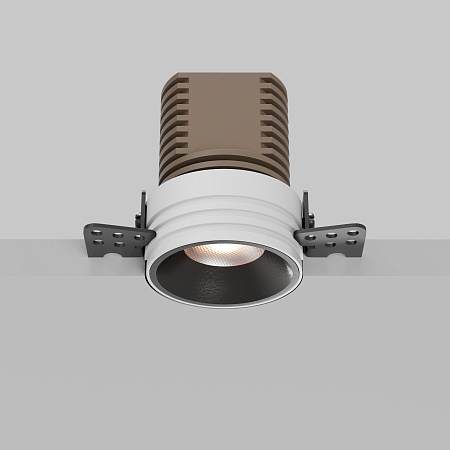 Светильник встраиваемый светодиодный Maytoni Mini DL059-7W3K-TRS-B