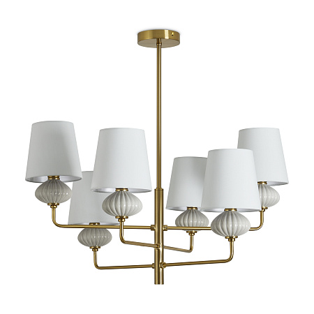 Люстра на штанге Freya Ceramics FR2029PL-06BS Люстра на штанге Freya Ceramics FR2029PL-06BS