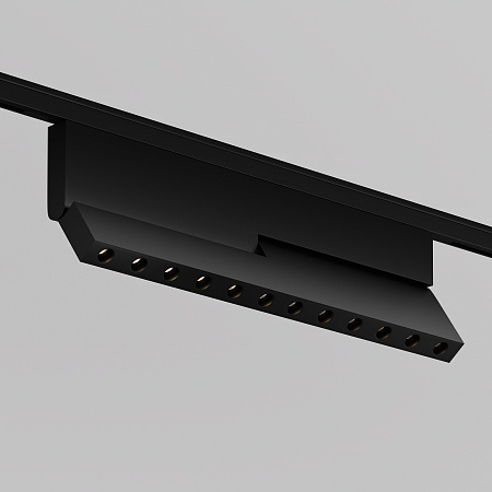 Трековый однофазный светодиодный светильник UNITY Maytoni Points Rot TR194-1-12W3K-M-B